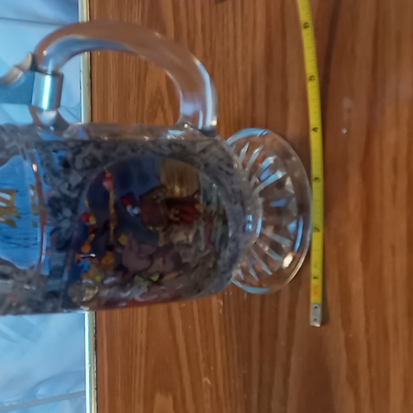 German Beer Mug Marked Pewter Top - Picture 6 of 6